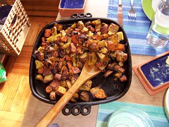 roasted root veggies by Laura!