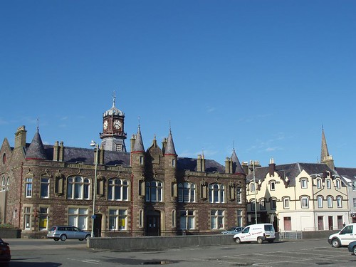 Stornoway Town Hall before the changes
