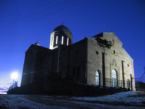 Orthodox Christian church in Ude, Georgia