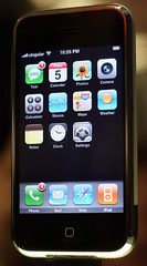 Widget dashboard on Apple iPhone by niallkennedy