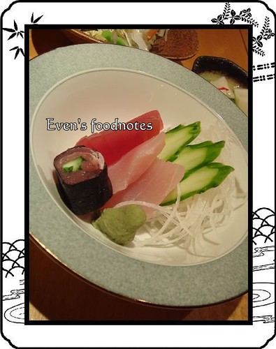 壽樂日本料理_套餐主菜一：生魚片