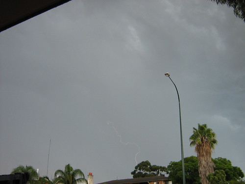 Lightning sky Feb
