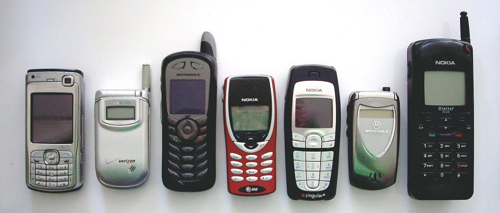 some cell phones in my house
