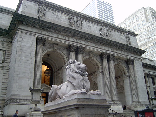 New York City Public Library front