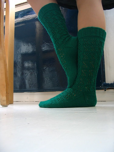 vihreä sukka
