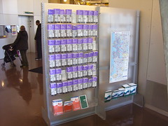 Transit Information Rack, Seattle Public Library