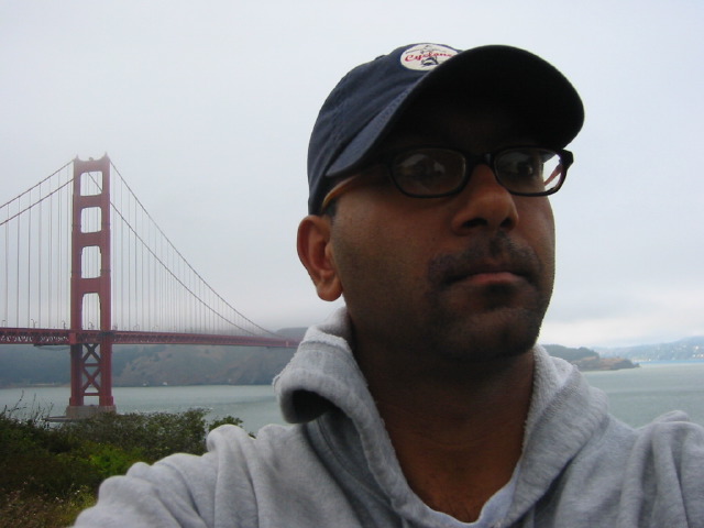 Salim and the Golden Gate Bridge