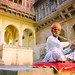 musician in jodhpur's palace