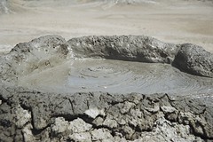Mud Volcano near Gobustan, Azerbaijan