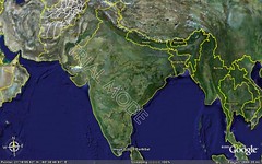 India as in google Maps