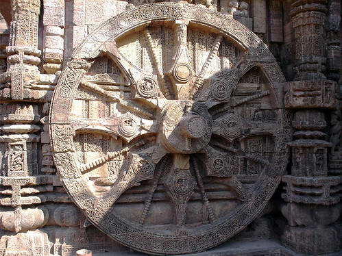 Wheel at Konark Temple