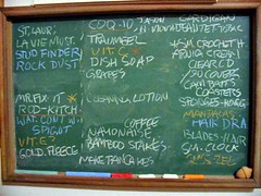 Chalk board - list, notes (by greenhem)