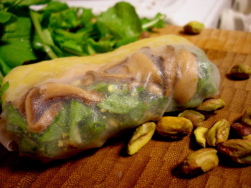 Pictures Of Spring Rolls. and Pistachio Spring Roll
