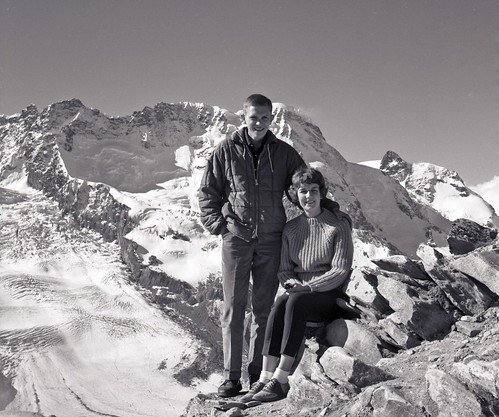 Bob and Solveig in the Alps