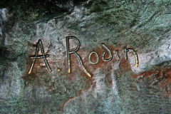 Rodin's signature