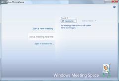 Windows Vista Windows Meeting Space