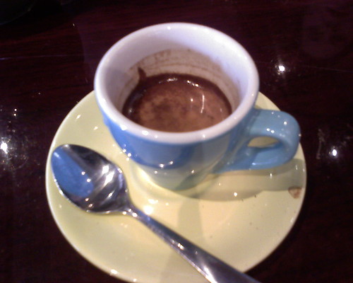 Double espresso @ Cafe Collage (greenwich village)