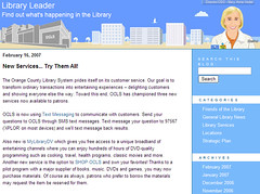 Library Leader blog from Orange County Library System