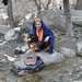 Kalash women washing