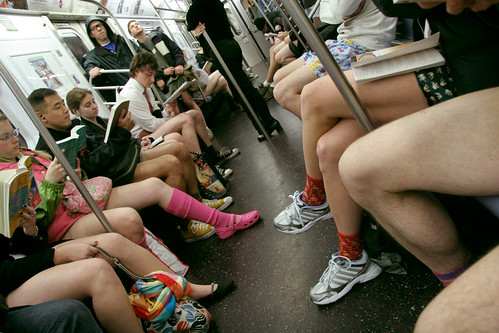 No Pants! Subway Ride