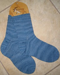 Blue Monday Socks