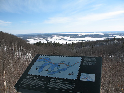 Ottawa River winter view