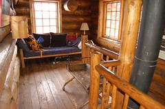 Upstairs in Jay's Hut