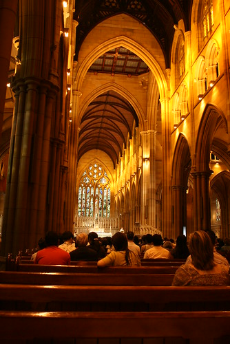 inside St. Mary's Cathedral