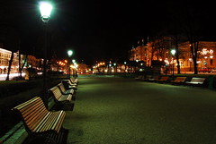 Esplanaden by night
