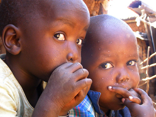 niños en kibera