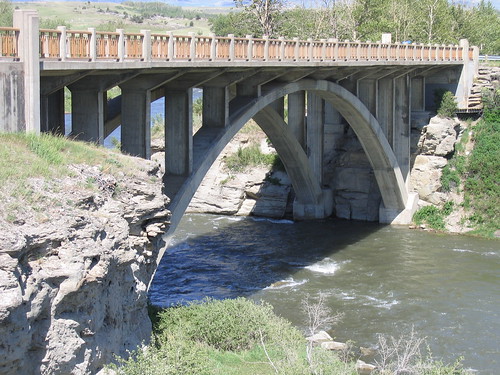 Bridge @ Lundbreck Falls