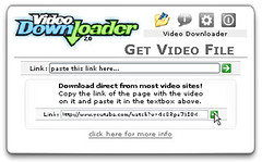 Opera Widgets : VideoDownloader