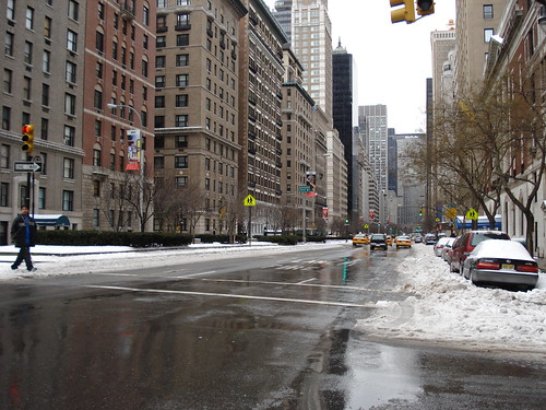 snow on park avenue