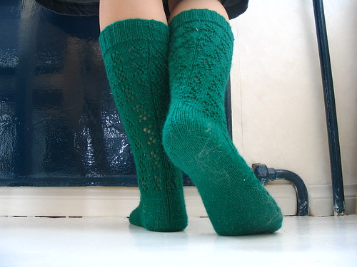vihreä sukka