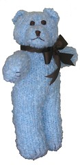 Knit Blue Bear