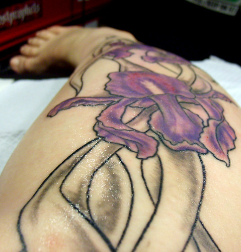 iris flower tattoo Tattoos Gallery