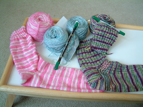Socks in Progress