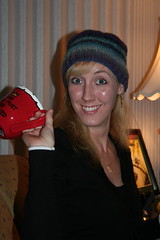 Stacey - her hat, and her mug (