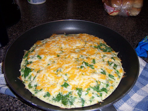 Spinach and Cheese Frittata
