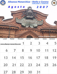 Calendario agosto 2007