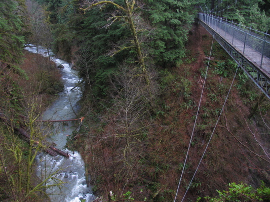 Drift Creek and bridge