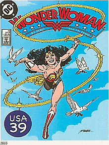 Wonder Woman Stamp