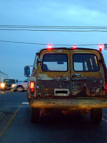 Rusty car