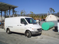 Our glorious white (biodiesel) chariot