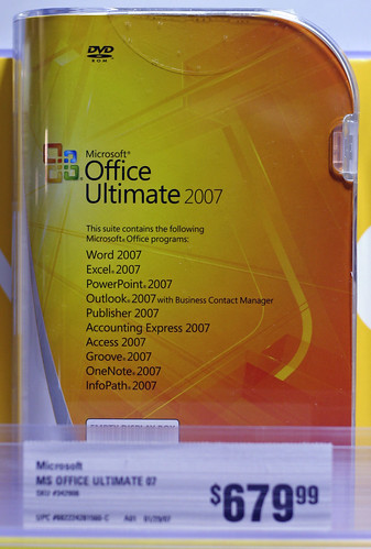 Caja de Microsoft Office 2007