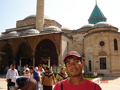Di Perkarangan Mevlana Museum, Konya, Turkey
