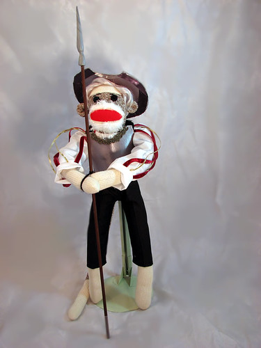 Don Quixote Sock Monkey