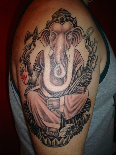 ganesha tattoos. Ganesha Tattoo