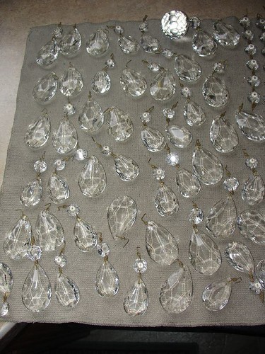 crystals drying