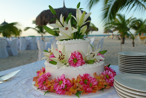 Beach Wedding Cake Idea
